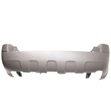 2001-2004 Ford Escape Bumper Rear Matte Light Gray Without Flare Without Tow Without App Pkg
